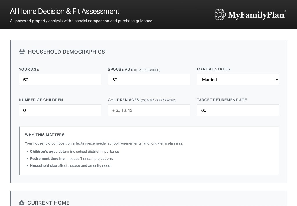 Home Decision & Fit Assessment